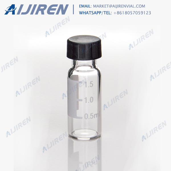 Iso9001 hplc vials with caps for lab use